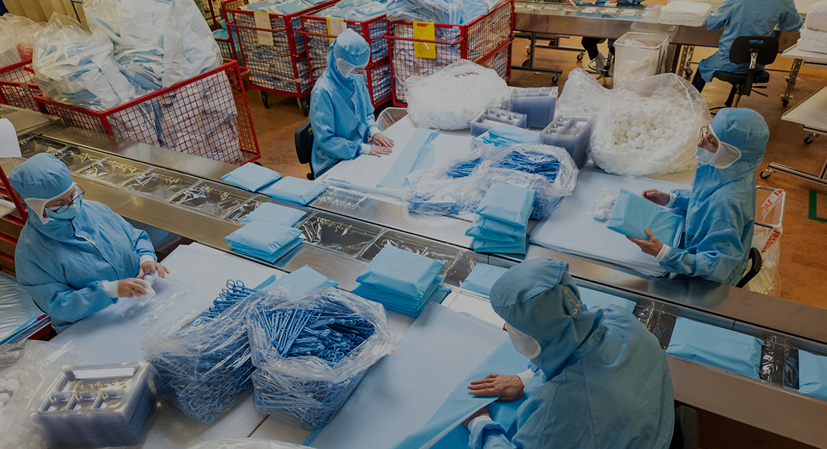 Usine de production HEMODIA - fabrication de produits médicaux certifiés