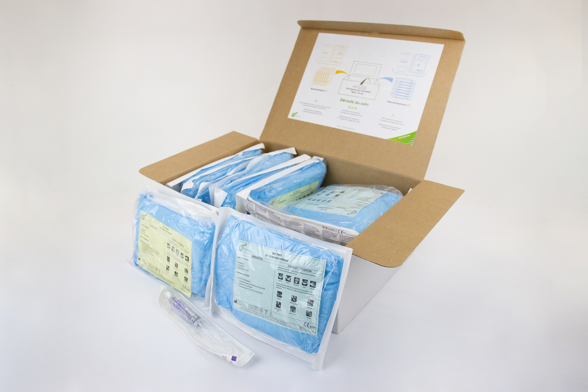 Soins à domicile - Produit médical HEMODIA certifié CE
